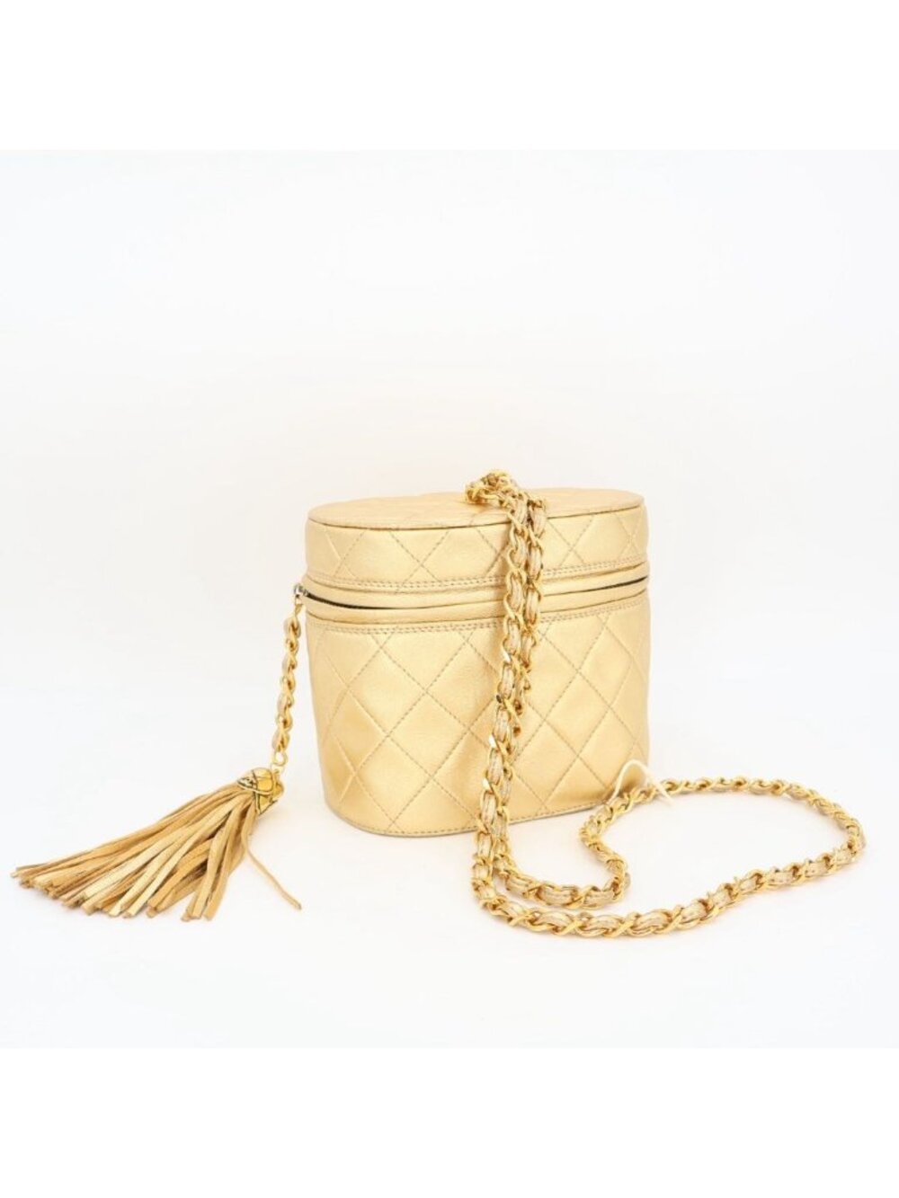 Chanel CC Logo Fringe Chain Shoulder
